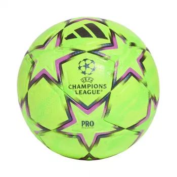 adidas UCL Pro Winter 26/27 League Stage μπάλα ποδοσφαίρου μέγεθος 5 πράσινο/μαύρο/ροζ KE9769
