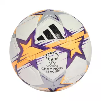 adidas UCL Women's Pro 26/27 League Stage Μπάλα ποδοσφαίρου Μέγεθος 5 Λευκό/Πορτοκαλί/Μωβ