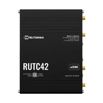 Teltonika Networks RUTC42 (UK) 4G/Wi-Fi 6 Dual-Band βιομηχανικός router