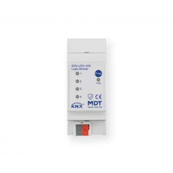 MDT KNX άρθρωμα λογικής 2TE REG Secure, 200 μπλοκ λογικής, ράγα DIN, KNX Secure