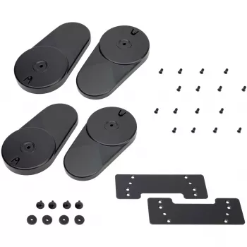 SilverStone RAC-CF4-440 ελεγκτής ανεμιστήρων 4 καναλιών, υποδοχή 5,25 inch, 30W ανά κανάλι, μαύρο