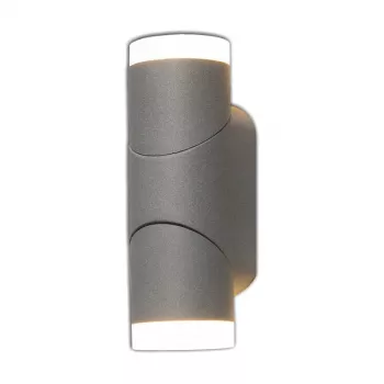 Sano LED Φωτιστικό τοίχου με αισθητήρα, 2x6W, IP65
