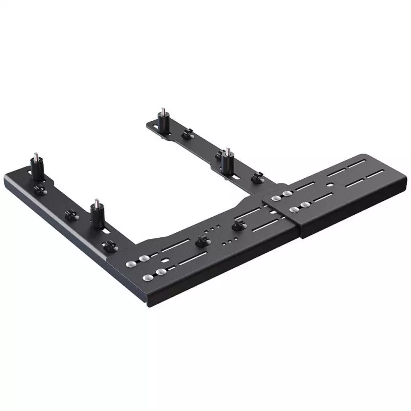 VIRPIL Controls Πλάκα επέκτασης βάσης καρέκλας, 140mm - Μαύρο