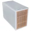 Lian Li DAN Cases B4 Wood Edition Κουτί Micro-ATX - Οξιά, Λευκό