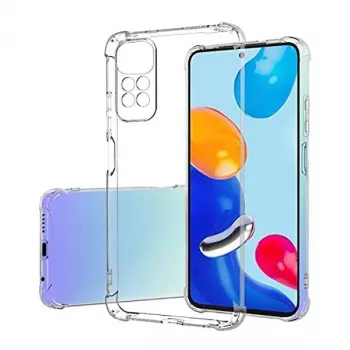 Evelatus Xiaomi Redmi Note 11/11S Military Shockproof θήκη σιλικόνης TPU διάφανη