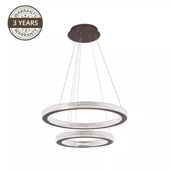 Domoletti Rich 19111-M κρεμαστό φωτιστικό LED - 63 W, 2950 lm, 4000 K ουδέτερο λευκό, 60 cm (19111-M)