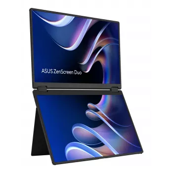ASUS ZenScreen Duo MB14FCD 14 ίντσες Dual-Portable-Monitor 1920x1200 IPS USB-C Mini-HDMI αναδιπλούμενη