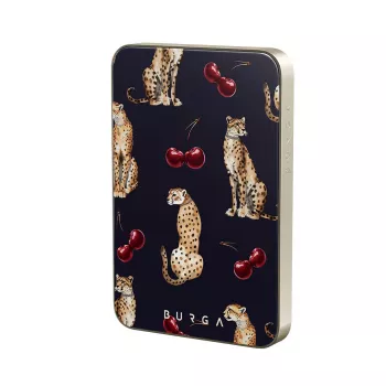Burga Magnetic 5000 mAh Cougar Gold ασύρματο powerbank