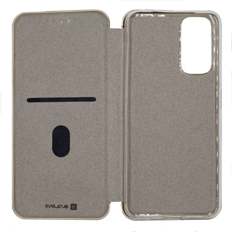 Evelatus Xiaomi Redmi Note 10S / Poco M5s θήκη βιβλίου Χρυσό
