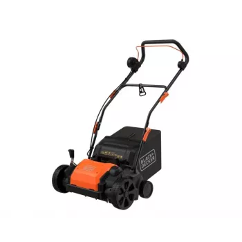 BLACK+DECKER 1200W ηλεκτρικός αποχορταωτής & αεριστής 32cm BEOEP320 με κάδο 35L