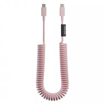 Native Union Pop Cable USB-C σε USB-C 2,4m 60W πλεκτό καλώδιο (Candy)