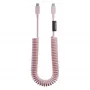 Native Union Pop Cable USB-C σε USB-C 2,4m 60W πλεκτό καλώδιο (Candy)
