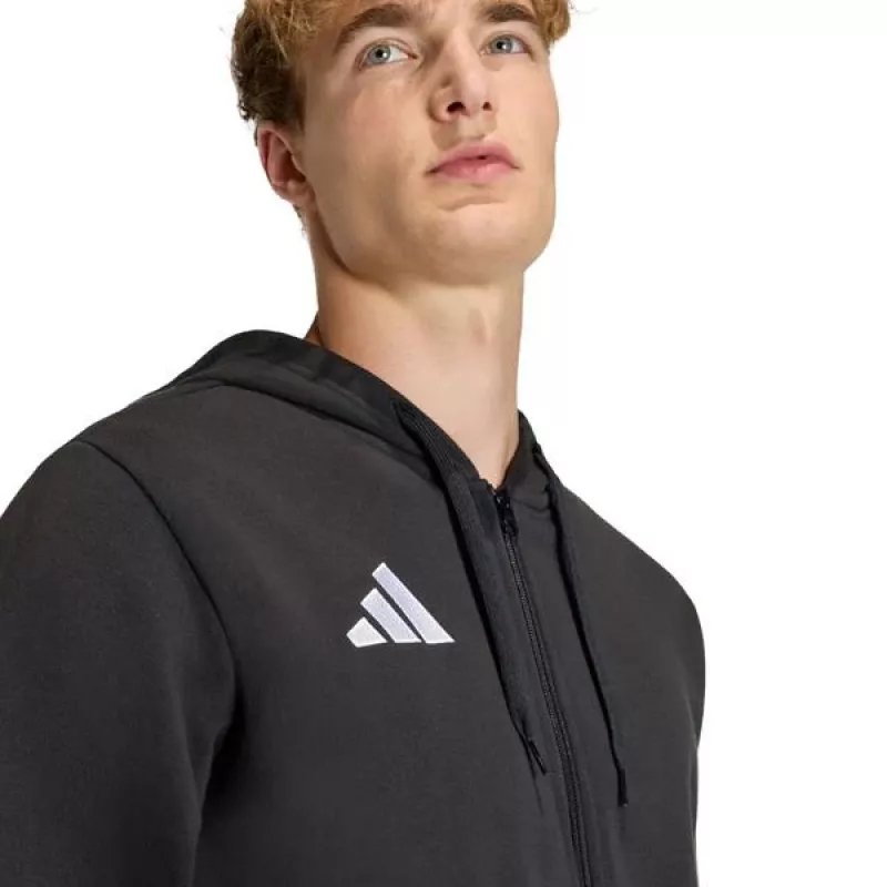 adidas Entrada 26 Full Zip Hoody Ανδρικό Μαύρο S