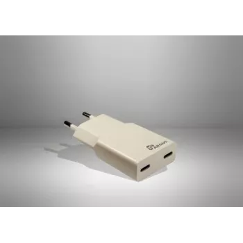 Inter-Tech Argus PD-2136 2x USB-C λεπτός φορτιστής τοίχου, 36W