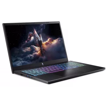 Acer Nitro V 15 AI φορητός υπολογιστής gaming, 15,6 inch FHD 144Hz, AMD Ryzen 7 170, NVIDIA GeForce RTX 5060, 16GB DDR5, 1TB SSD, χωρίς λειτουργικό σύστημα, Obsidian Black