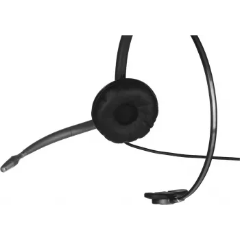 Ενσύρματο μονοφωνικό ακουστικό Poly EncorePro HW710 με μικρόφωνο μείωσης θορύβου, Quick Disconnect, Μαύρο