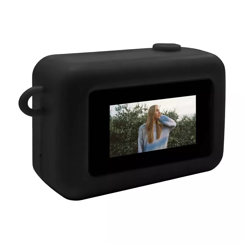 Denver DMC-1003B Μαύρη Μίνι Ψηφιακή Κάμερα 0.3MP CMOS VGA Webcam Μπρελόκ