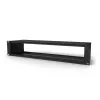 CAYMON CASY142/B Πάνελ rack 19 inch 1U με 2 υποδοχές Neutrik SpeakON NL4MP, Μαύρο
