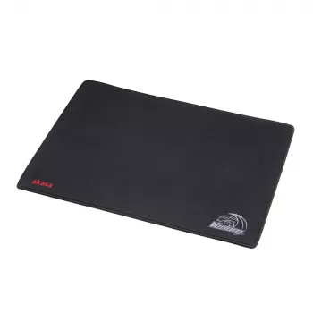 Akasa Venom Gaming Mouse Pad – μικροϋφαντή επιφάνεια, αντιολισθητική βάση από καουτσούκ, ραμμένες άκρες, πάχος 3 mm, Μαύρο με Κίτρινες/Πράσινες λεπτομέρειες