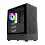 FSP/Fortron M221-BA Κουτί Mid-Tower, σκληρυμένο γυαλί, Μαύρο