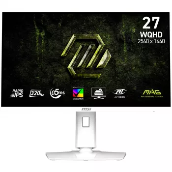 MSI MAG274QRFWDEX32 27 inch WQHD Rapid IPS οθόνη gaming, 180Hz, 1ms, Quantum Dot, KVM, USB-C