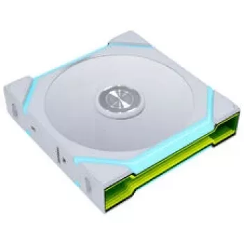 Lian Li UNI FAN SL FLEX Wireless PWM ARGB Reverse Blade Ανεμιστήρας 120mm Συσκευασία 3 τεμ. με Controller - Λευκό