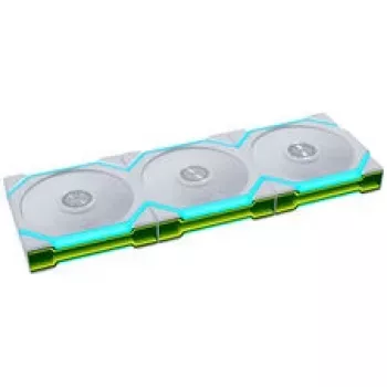 Lian Li UNI FAN SL FLEX Wireless PWM ARGB Reverse Blade Ανεμιστήρας 120mm Συσκευασία 3 τεμ. με Controller - Λευκό