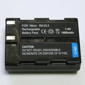 EXTRA DIGITAL EN-EL3e μπαταρία ιόντων λιθίου για Nikon D50 D70 D80 D90 D100 D200 D300 D300s D700