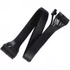 SilverStone Technology SST-PP05-MBEPS καλώδιο επέκτασης EPS 8-Pin - μπλε/μαύρο, 300mm