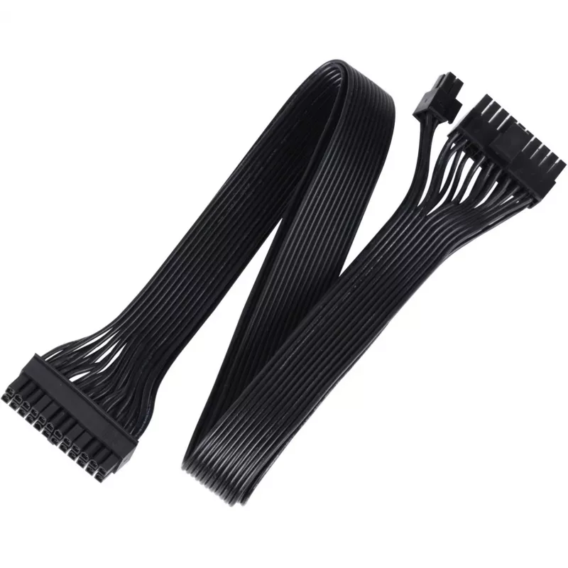 SilverStone Technology SST-PP05-MBEPS καλώδιο επέκτασης EPS 8-Pin - μπλε/μαύρο, 300mm