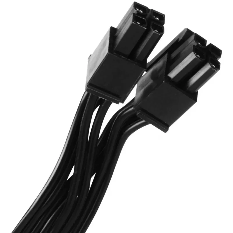 SilverStone Technology SST-PP05-MBEPS καλώδιο επέκτασης EPS 8-Pin - μπλε/μαύρο, 300mm