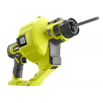 RYOBI RDA18-0 ONE+ μπαταριοκίνητο καθαριστικό σωλήνων 18V (γυμνό εργαλείο) - 7,6 m σπείρα, αυτόματη προώθηση, φως LED