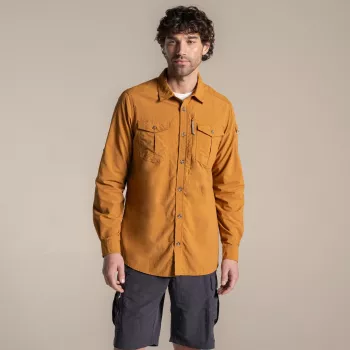 Craghoppers NosiLife Adventure LS Shirt III - Deep Henna, μέγεθος L