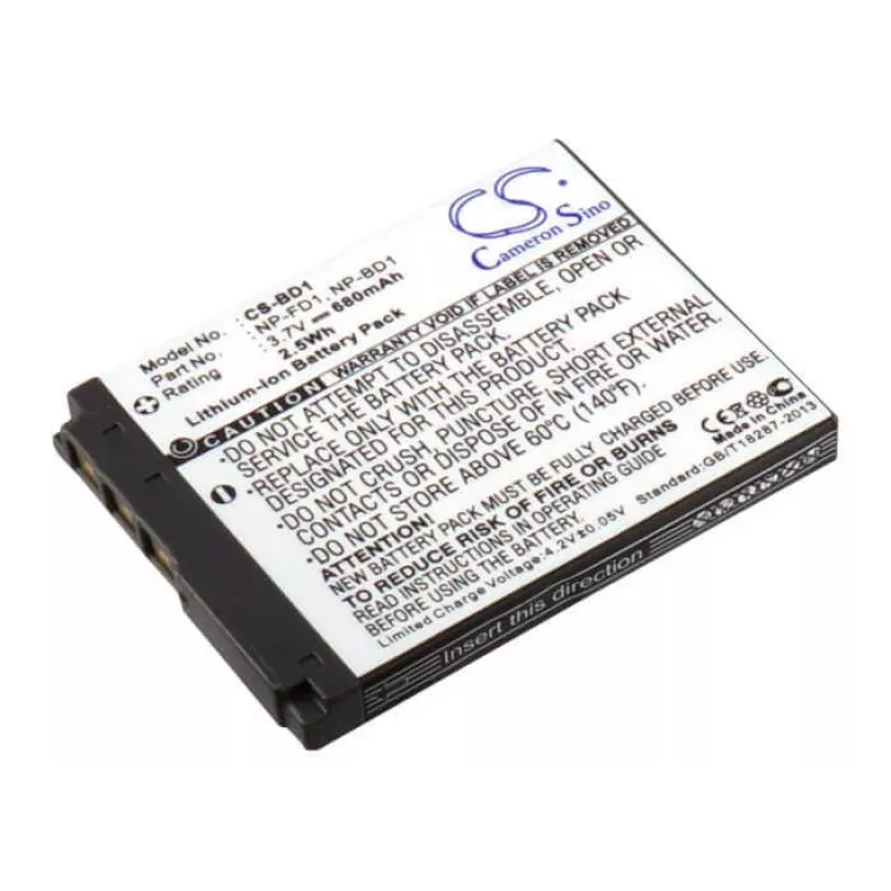 Cameron Sino CS-BD1 μπαταρία αντικατάστασης για Sony NP-BD1 / NP-FD1
