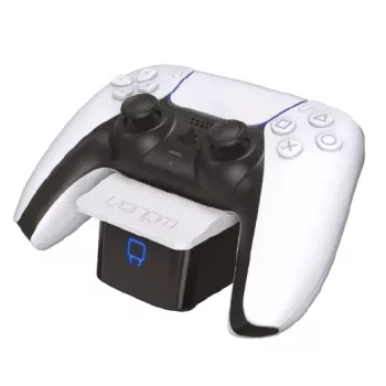 Venom PS5 βάση φόρτισης μεμονωμένου χειριστηρίου - λευκή