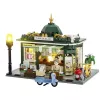 LUMIBRICKS F9023 ελεύθερος στατώ περιοδικών από χάλυβα, μαύρο με πούδρα βαφή, μονό τμήμα