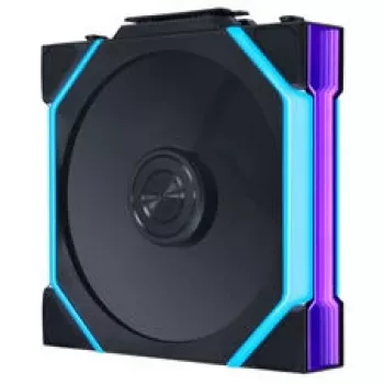 Lian Li UNI FAN SL FLEX Wireless ARGB Reverse Blade 120mm PWM Ανεμιστήρας Κουτιού - Μαύρο