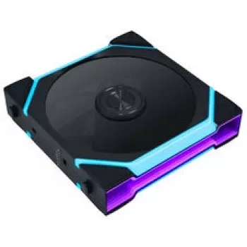 Lian Li UNI FAN SL FLEX Wireless ARGB Reverse Blade 120mm PWM Ανεμιστήρας Κουτιού - Μαύρο