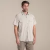 Craghoppers Kiwi II Κοντό μανίκι πουκάμισο - Oatmeal - L
