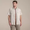 Craghoppers Kiwi II Κοντό μανίκι πουκάμισο - Oatmeal - L