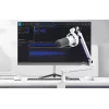 FIFINE T688W Δυναμικό μικρόφωνο με βραχίονα, USB/XLR, λευκό
