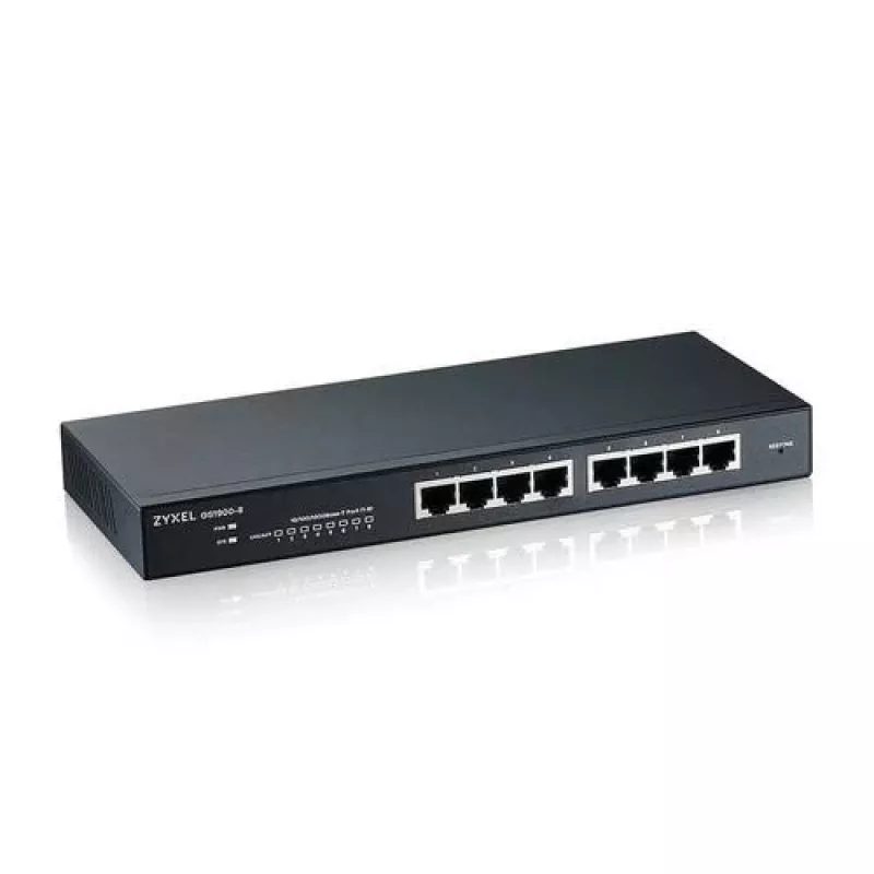 DSIT Zyxel GS1900 Smart Managed Switch VA-GS-1900-8 - 8-Port Gigabit Ethernet