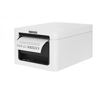 Citizen CT-E351 Θερμικός εκτυπωτής δελτίων, USB/RS232C, Λευκό