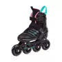 Meteor Buzzy Ρυθμιζόμενα Inline-Skates Μαύρο-Ροζ-Mint EU 34-38