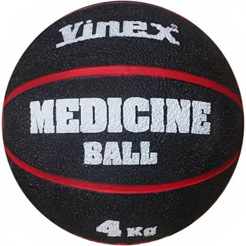 Μπάλα Γυμναστικής Smj VMB-L004R Μαύρο-Κόκκινο 4kg