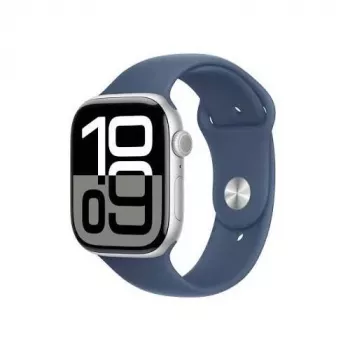 Apple Watch 10 LTE 46mm Αλουμίνιο, Ασημί (QLA)