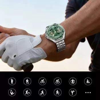 JOYROOM Venture Series JR-FV2 Pro AMOLED 1,43 ίντσες 5 ATM Smartwatch με Bluetooth κλήσεις - Ασημί