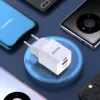 DUDAO A13Pro EU GaN 33W PPS USB-C/USB Φορτιστής τοίχου - Λευκό