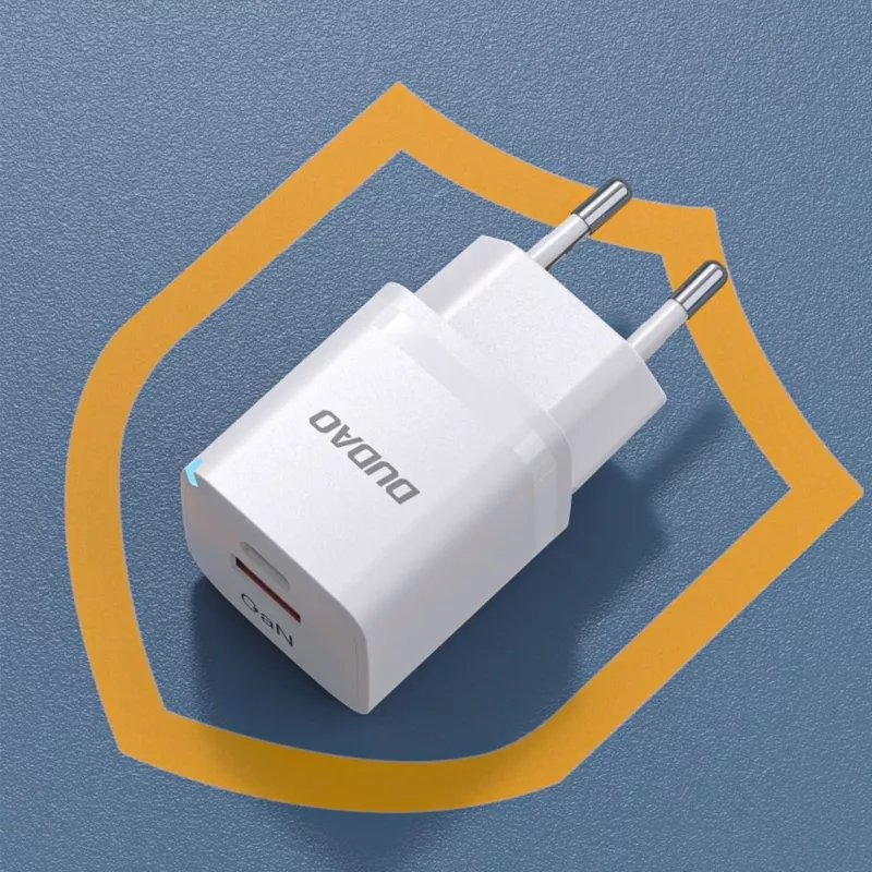 DUDAO A13Pro EU GaN 33W PPS USB-C/USB Φορτιστής τοίχου - Λευκό