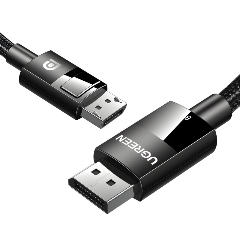 UGREEN DP114 8K DisplayPort Καλώδιο Πλεκτό Βύσμα σε Βύσμα 2m